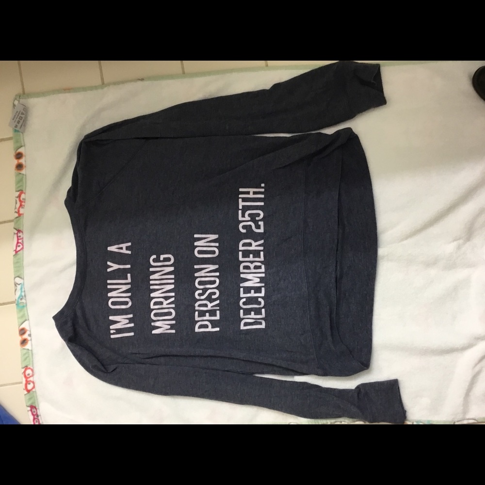 Super soft Christmas T-shirt.